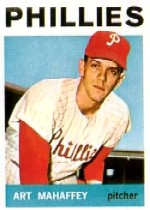 1964 Topps Baseball Cards      104     Art Mahaffey